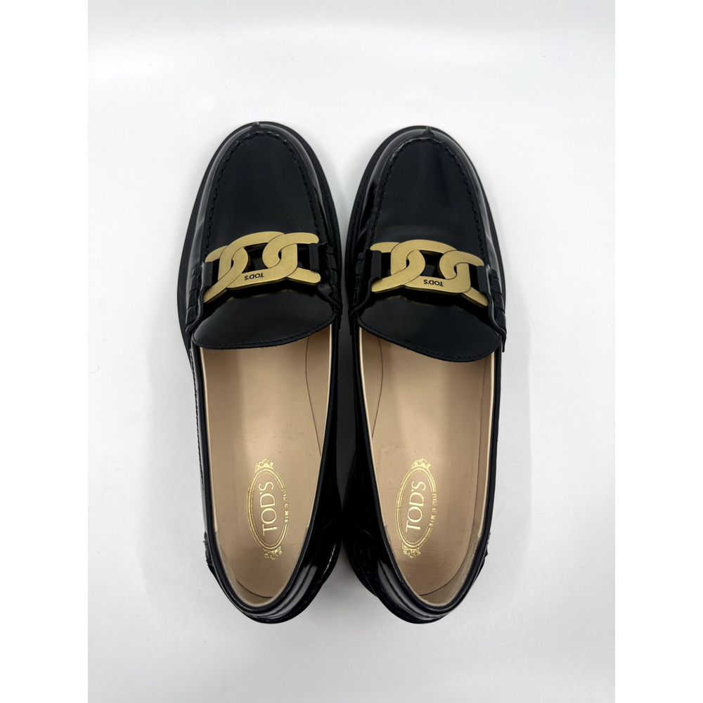 Tod's Gomma Basso Loafer Black (Nero) Shoes - Size 8.5/9 EU 40 - New Box